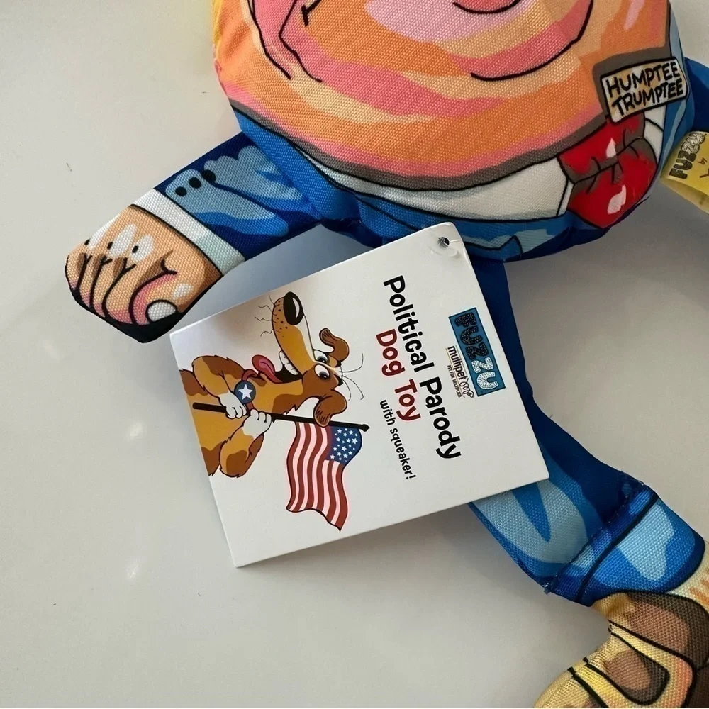 Donald Trump Dog Toy - Fuzzu Political Parody Dog Toy Humptee Trumptee